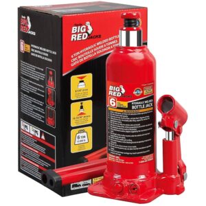 BOTTLE JACK RED COLOUR 6TON