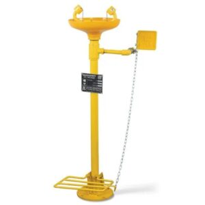 EYEWASH FOOT OPERATED