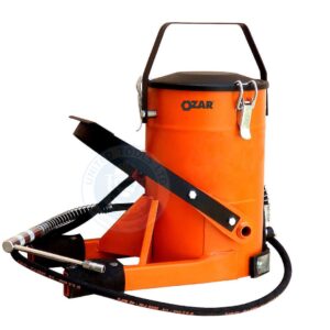 GREASE BUCKET 10KG FOOT OPERATED