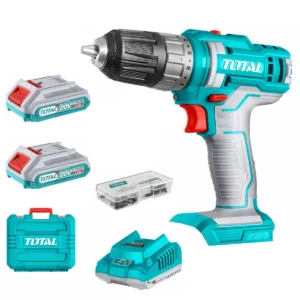 TOTAL CORDLESS DRILL 12V X2 BATTERY