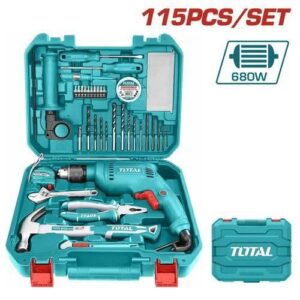 TOTAL 115PCS TOOL SET